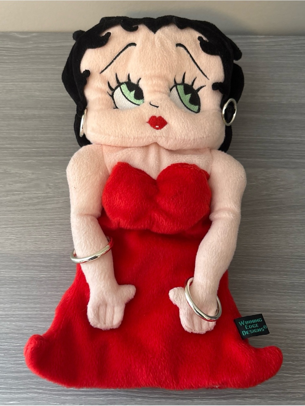 Plush Betty Boop golf club cover